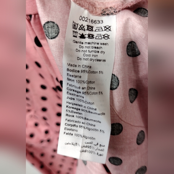 City Chic Annabella Dress Women's 18 Pink Black Babydoll Barbiecore Retro Y2K - Picture 10 of 10